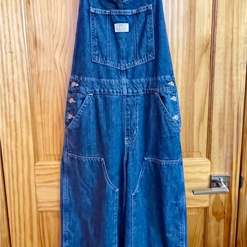 Blue Denim Overalls